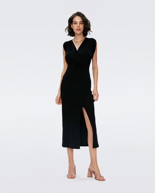Diane von Furstenberg Black Williams Dress By Diane Von Furstenberg