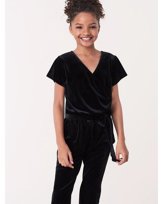 dvf velvet jumpsuit