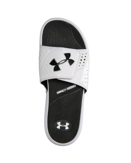 Vacilar mitología ficción Under Armour Mens Micro G Ev Slide Sandals From Finish Line in White for  Men | Lyst