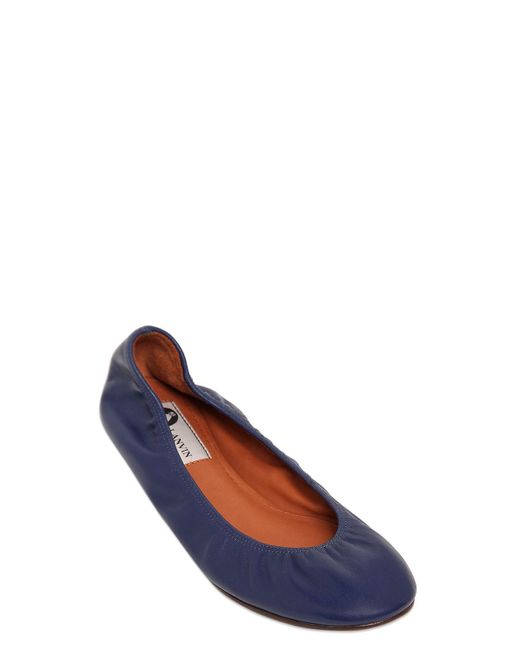 lanvin ballerina flats