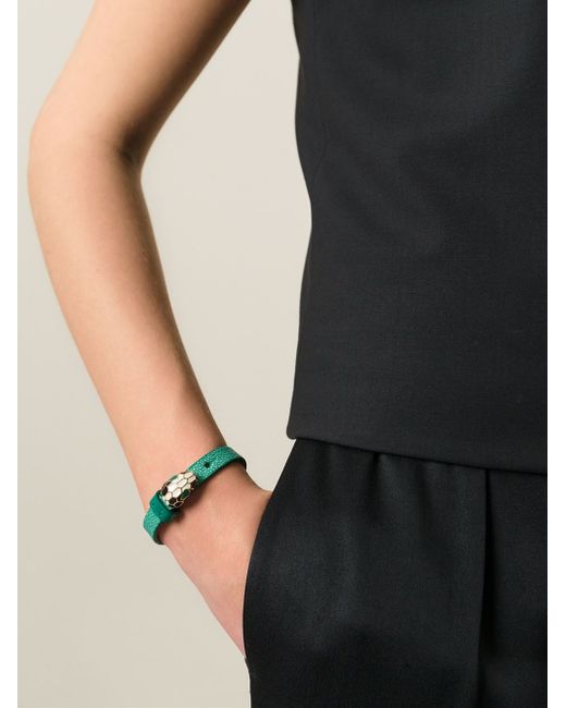 Bvlgari bracelet snake leather new arrivals