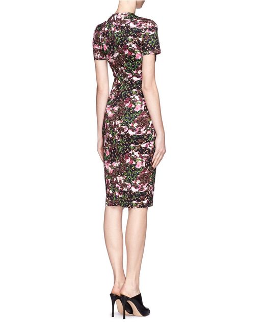 Givenchy Floral Print Dress | Lyst