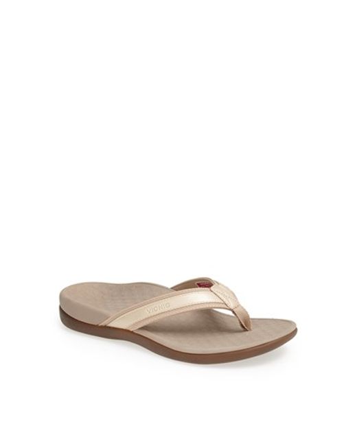 vionic beach bells flip flop