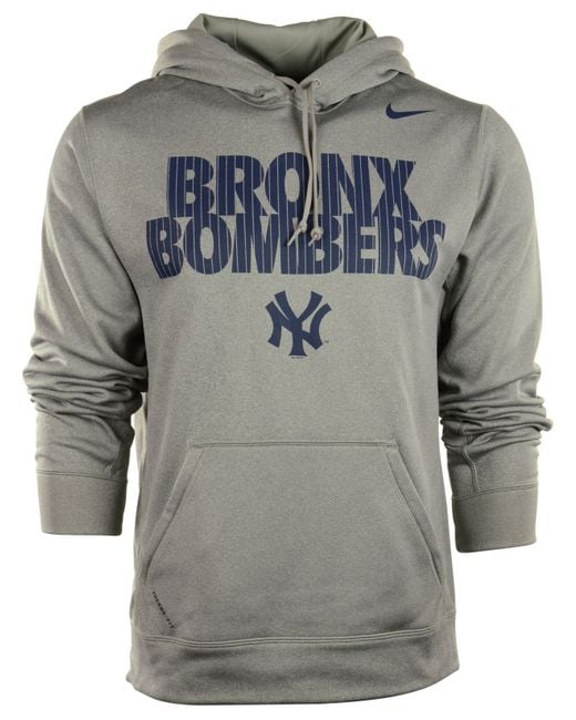 Nike Men'S New York Yankees Bronx Bombers Hoodie in Blue for Men | Lyst