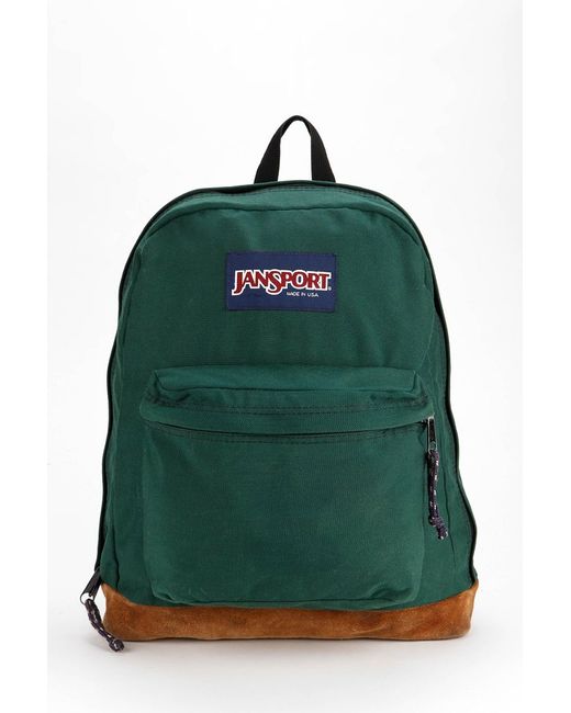 Urban Renewal Green Vintage Jansport Backpack for men