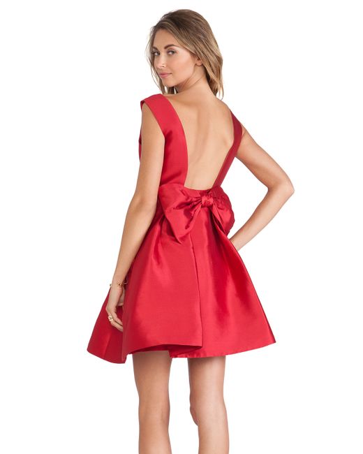 Bougainvillea Bow Back Dress by kate spade new york for $90