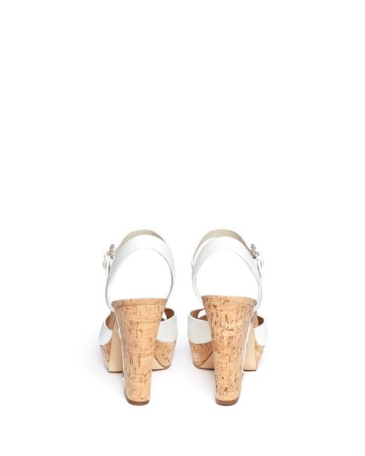 Michael kors top cork heels