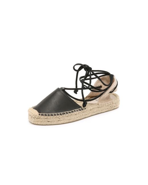 black soludos platform espadrilles