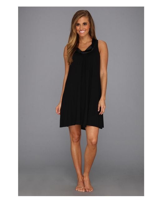 Carole Hochman Midnight By Forever and Always Chemise in Black | Lyst