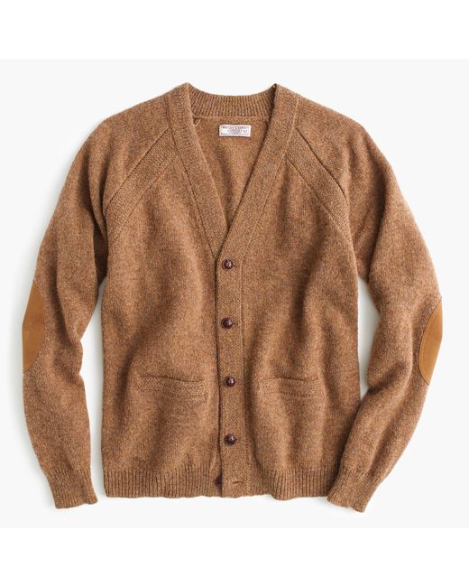 J.Crew Wallace & Barnes English Shetland Wool Cardigan Sweater in 