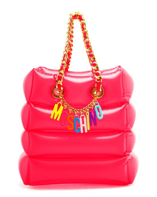 Moschino Pink Inflatable Shoulder Bag