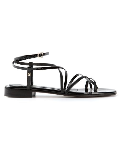 Fendi strappy sandals sale