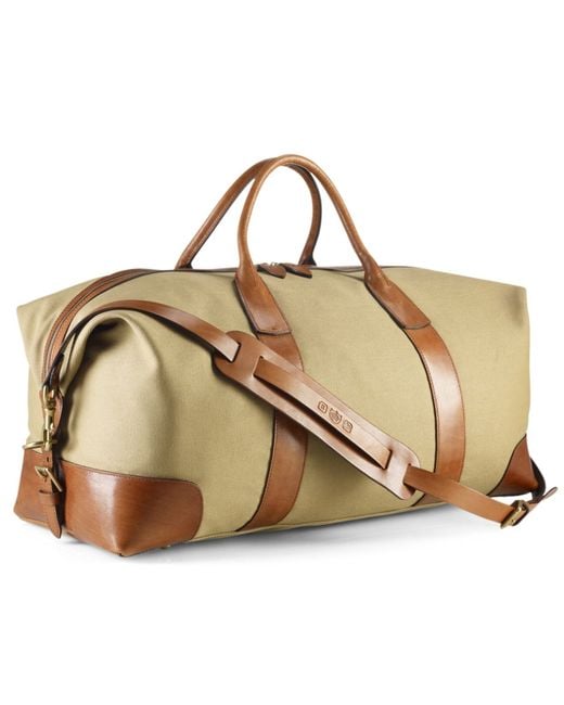 Leather World 30 Liter Canvas Duffle Bag for Travel Business Trip Over   Leatherworldonlinenet
