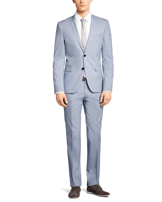 HUGO Blue 'Adris/Heibo' | Extra Slim Fit, Stretch Cotton Blend Suit for men