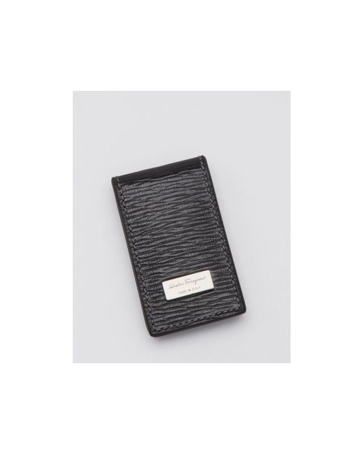 Ferragamo Men's Revival Money Clip in Black for Men Lyst