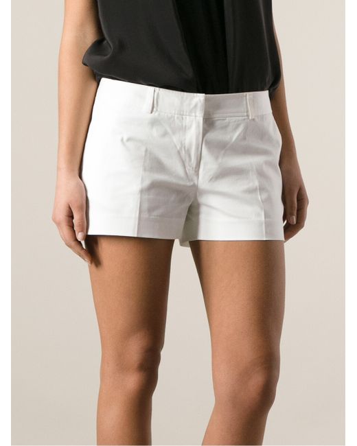 Michael kors white shorts sale