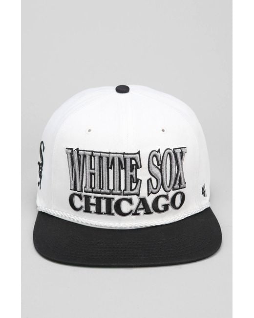 47 Brand Blue 47 Brand Tasty Rope Chicago White Sox Strapback Hat for men