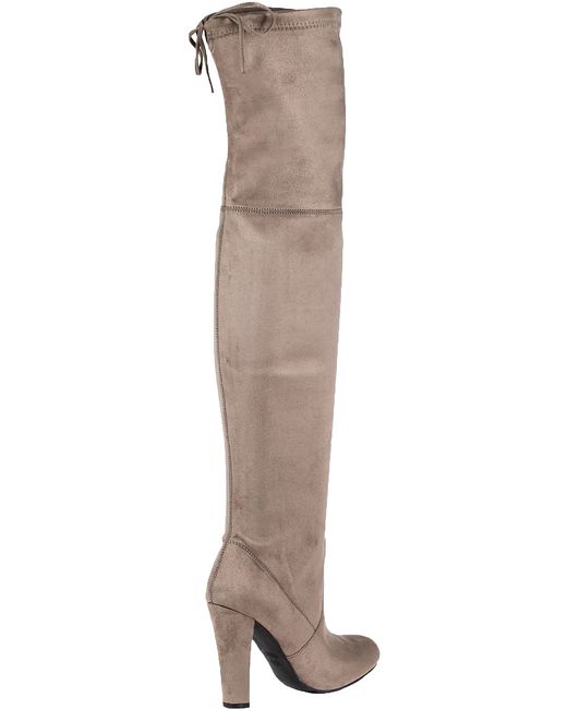 Steve Madden Brown Gorgeous Suede Over-The-Knee Boots 