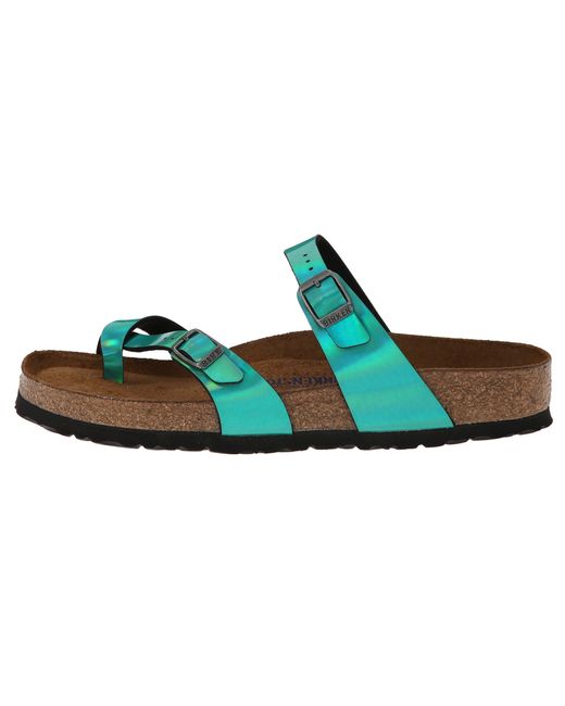 Birkenstock Mayari Soft Footbed in Green Lyst