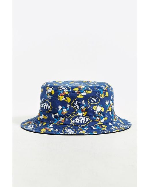 Vans Donald Duck Bucket Hat in Blue for Men | Lyst