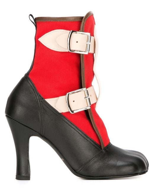 Vivienne Westwood Black 'bondage' Boots