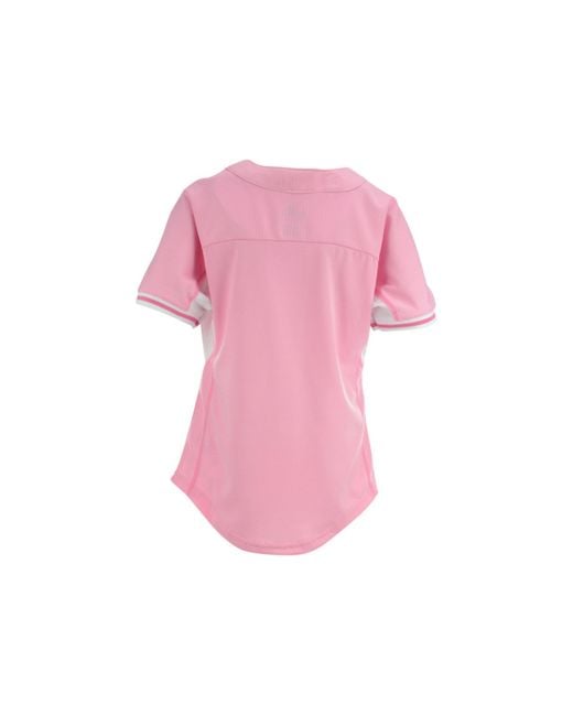 Majestic Pink Girls Los Angeles Dodgers Jersey