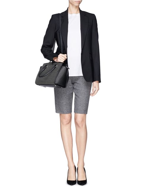 Selma small saffiano leather satchel hotsell