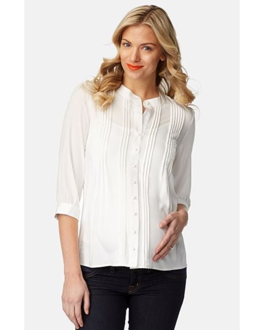Narrow Search Results Keep on looking smart during your pregnancy with Mothercare's range of maternity shirts & blouses, perfect for work. All Mothercare's maternity clothing has been designed with you and your bump in mind. Shop online today & get free delivery when you spend £