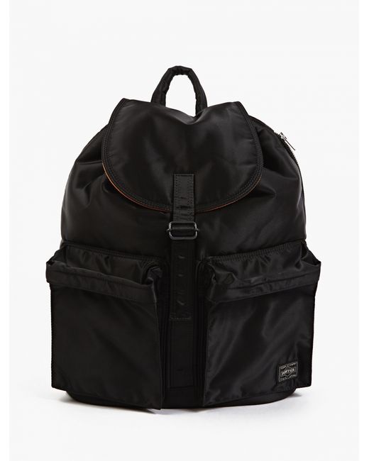 Black Nylon Backpack 26