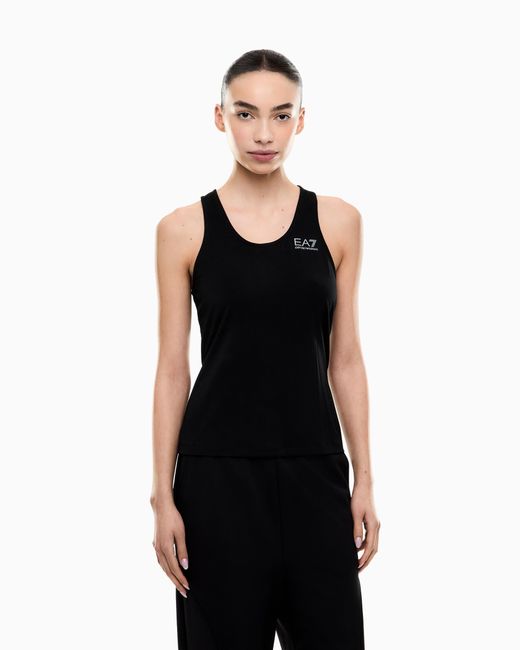 EA7 Black Dynamic Athlete Tank Top