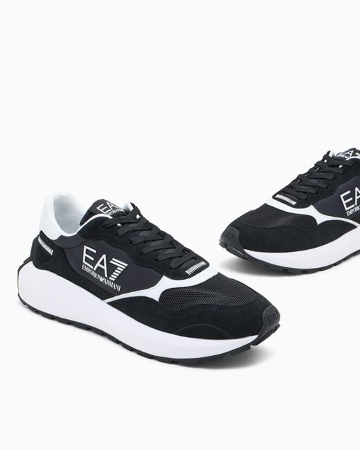 EA7 White Wader Sneakers