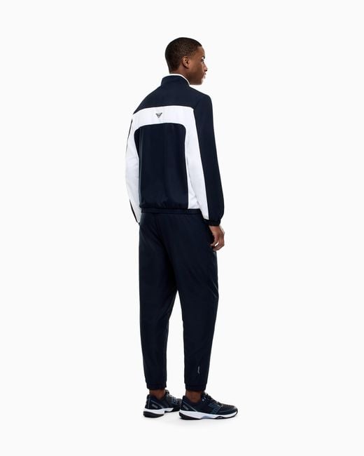 EA7 Blue Pro Tennis Tracksuit for men