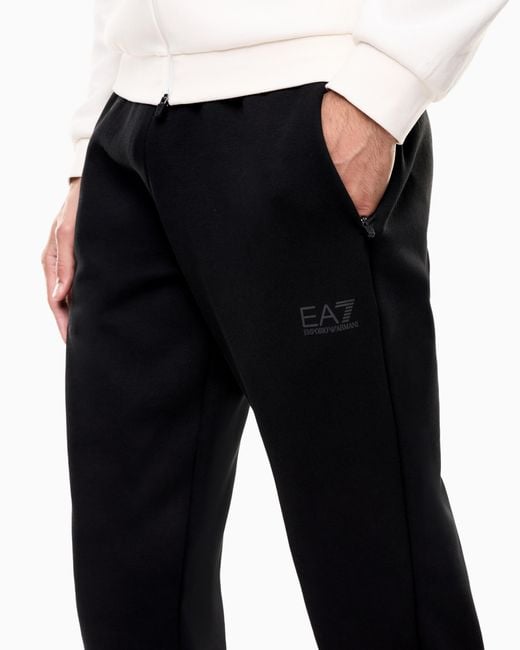EA7 White Dynamic Athlete Tracksuit for men