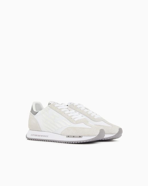 EA7 White Sneaker And