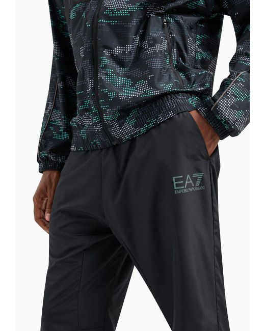 EA7 Blue Dynamic Athlete Tracksuit In Ventus7 Technical Fabric for men