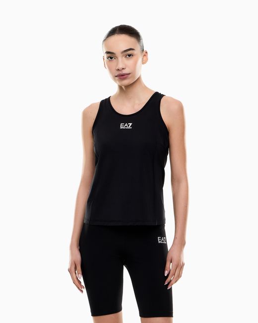 EA7 Blue Dynamic Athlete Tank Top