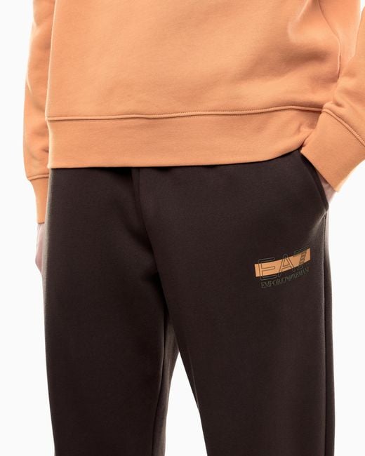 EA7 Orange Tracksuit Visibility Regular Fit for men