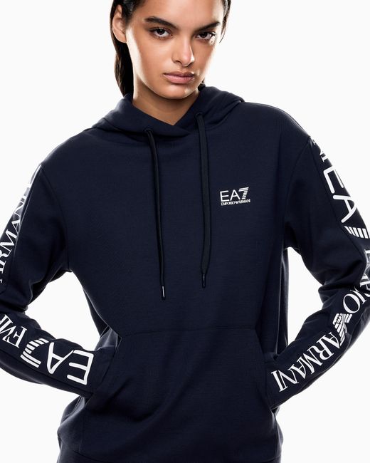 EA7 Blue Logo Suit