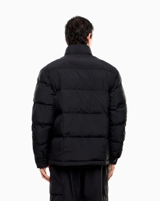 Giacca Imbottita Con Fodera di EA7 in Blue da Uomo