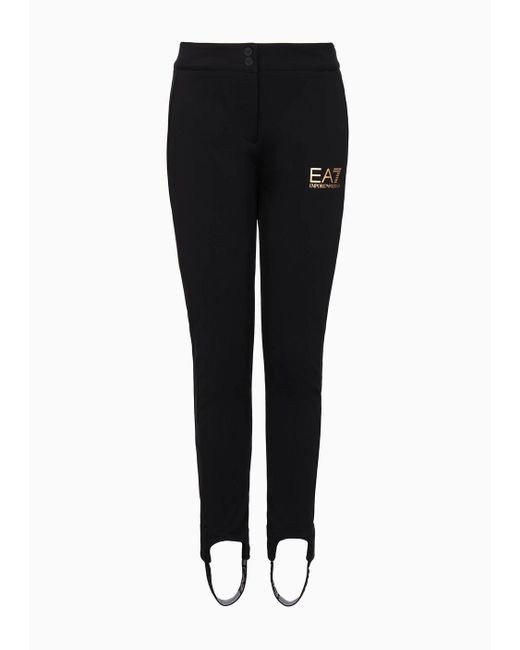 EA7 Black Ski Trousers