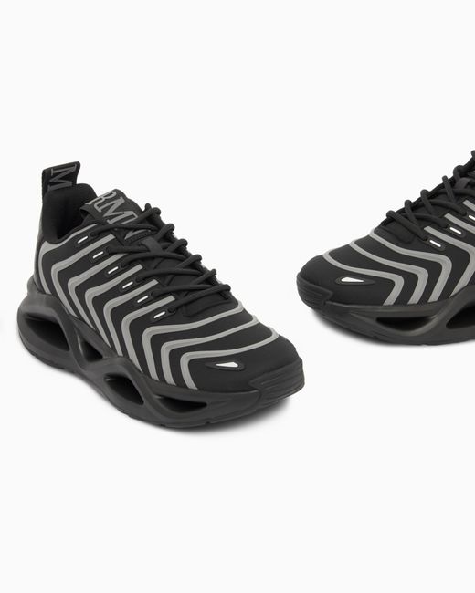 Sneakers Infinity Neo Con Tomaia di EA7 in Black