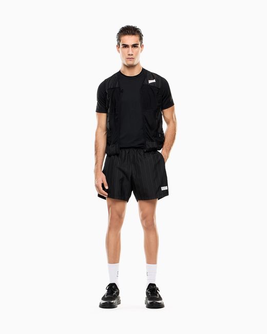 EA7 Black Dynamic Athlete Packable Gilet for men