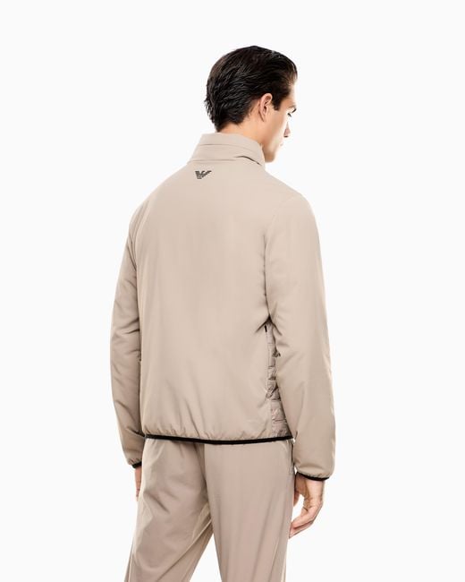 EA7 Natural Golf Pro Ventus7 Technical Fabric Jacket for men