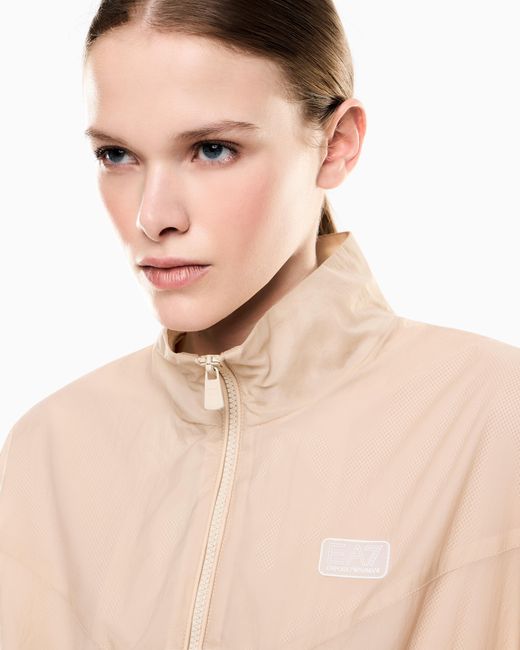 EA7 Natural Nylon Jacket