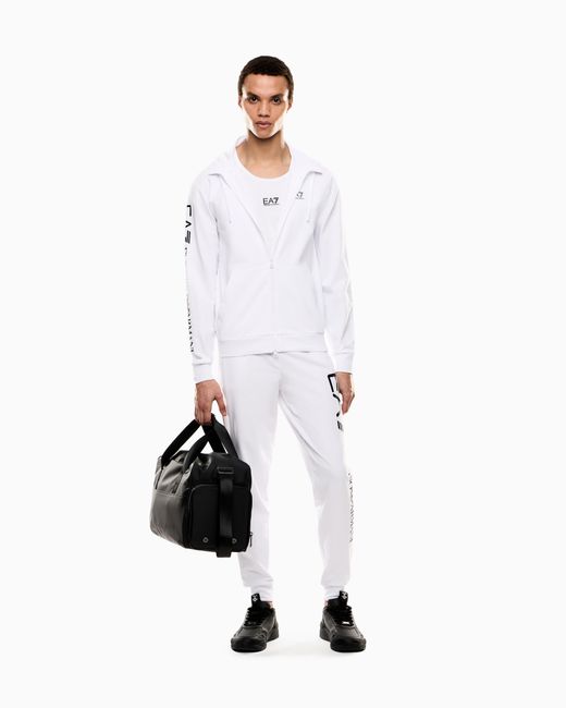 Canotta Core Identity di EA7 in White da Uomo