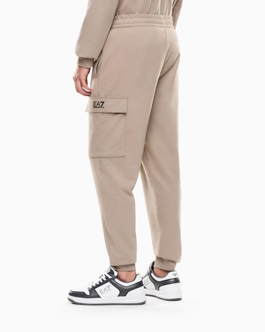 EA7 Natural Utility Trousers Core Identity for men
