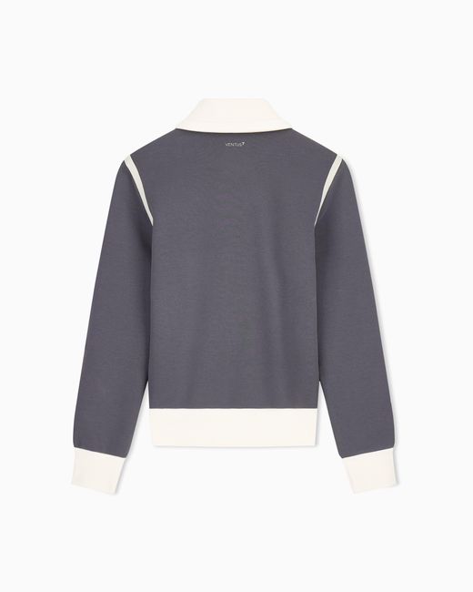 EA7 Blue Sweatshirt Golf Pro Regular Fit