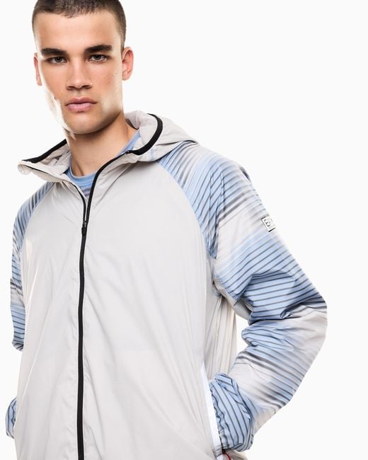 EA7 Blue Dynamic Athlete Tracksuit for men