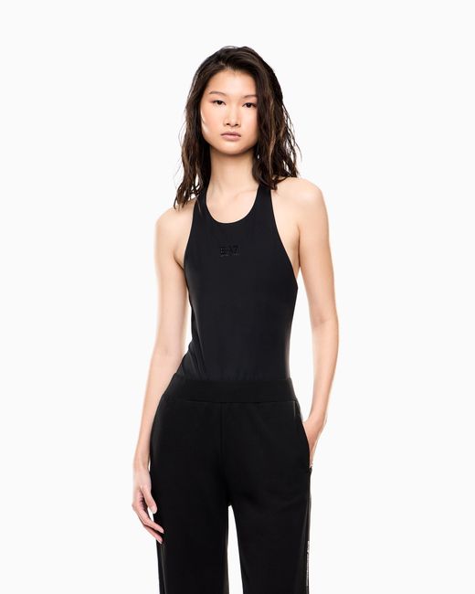 EA7 Black Logo Series Bodysuit