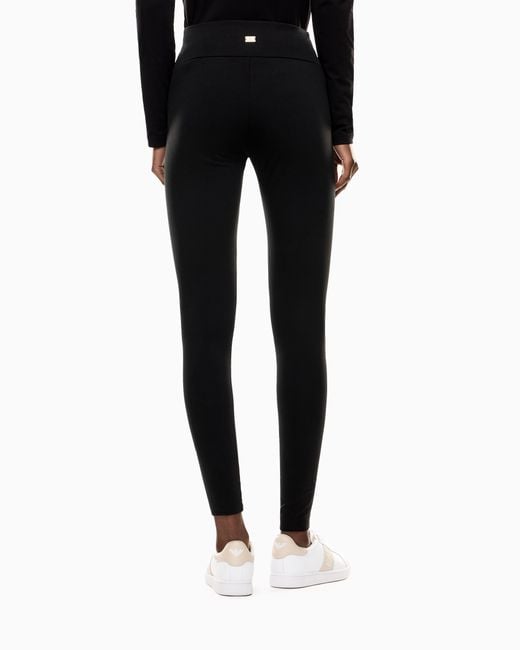 EA7 Black Stretch Legging